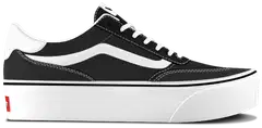 Vans Brooklyn platform vapaa-ajan jalkine - Black/White - 1