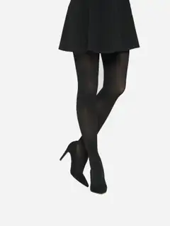 Vogue naisten sukkahousut 60D Opaque 2-pack - BLACK - 2