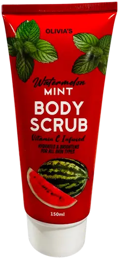 Olivia's vartalokuorinta vitamin C vesimeloni & minttu 150ml - 1