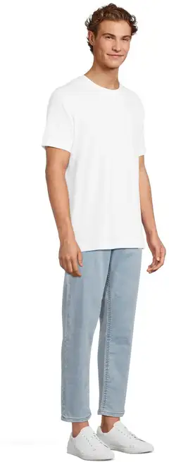 WKLY. miesten denim-joggerit 202W042604 - Indigo denim washed - 4