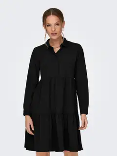 JDY naisten glitter mekko Jdypiper - BLACK - 3