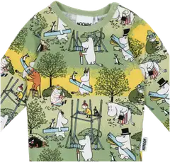 Muumi vauvojen body Uutterat 591167 - VIHREÄ - 2