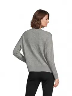 London Fog naisten neule Cashmere 213L264006 - dark grey - 3