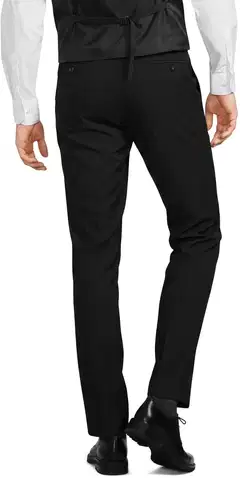 London Fog miesten puvunhousut 2020LF2 - Black - 3