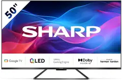 Sharp 50" 4K UHD 144Hz QLED Google TV 50GR8265E - 2