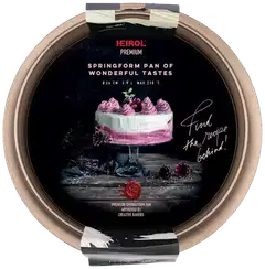 Heirol Irtopohjavuoka 26cm 2,9 L shampanja - 2