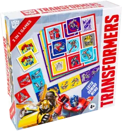 Tactic lautapeli Transformers 3 in 1 Lotto, Domino, Memo - 4