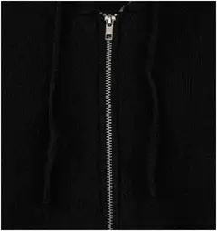 TEX naisten neuletakki hupulla I997019 - BLACK 1 - 2