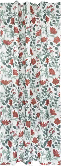 House verhokappa Amaryllis 250x50 cm valkoinen/vihreä/punainen - 2