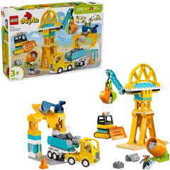 LEGO® DUPLO Town 10476 Rakennustyömaa ja työmaa-ajoneuvot 3in1 - 1