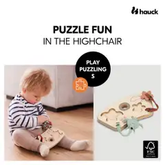 Hauck palapeli syöttötuoliin kilpikonna & kukka - 14