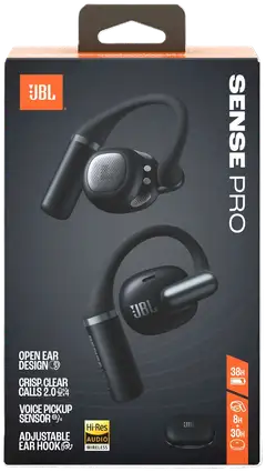 JBL langattomat avoimet kuulokkeet Sense Pro musta - 10