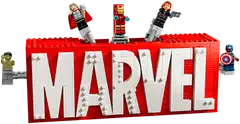 LEGO® Super Heroes Marvel 76313 MARVEL-logo ja minihahmot - 4