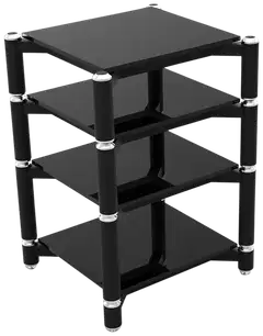 Norstone Spider 3 HiFi-taso musta/musta lasi - 2
