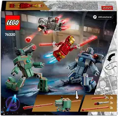 LEGO Super Heroes 76320 Iron Man ja Sotakone vastaan Hammer-dronet - 3