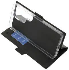 Wave Book Case, Samsung Galaxy S26 Ultra 5G, Musta - 5