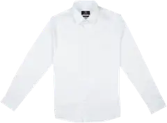 TEX miesten stretch-paita Satin I589867 - WHITE 1 - 1