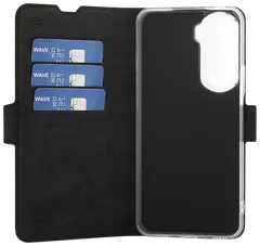 Wave Book Case, Honor 90 Lite, Musta - 3