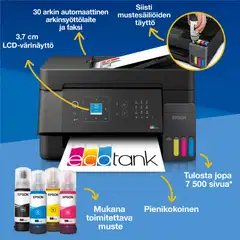 Epson EcoTank ET-4900 mustesäiliötulostin - 4