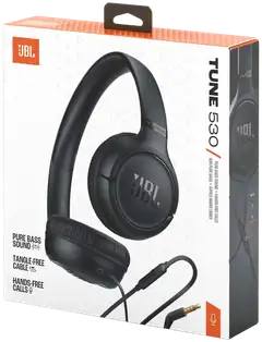 JBL langalliset sankakuulokkeet 3,5mm liitännällä Tune 530 musta - 9