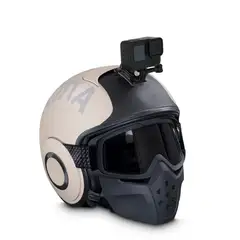 Hama kypäräkiinnike etupuolelle GoPro-kannalla - 5