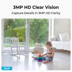 Reolink E1 (E320) Sisäkamera Wi-Fi Valkoinen - 11