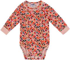 Ciraf vauvojen body Kukkaniitty - Multicolor - 1
