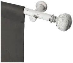 Ihanin verhotanko Amelia valkokulta 160-310cm 25/28mm - 1