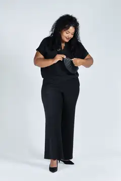 House naisten juhlapusero 213HP40555, D-mitoitus - BLACK/LUREX - 6