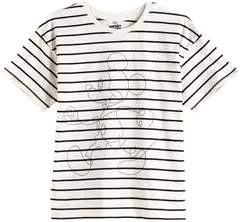 Disney naisten T-paita Mickey Mouse I277469 - ecru - 2