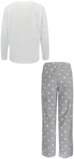 TEX naisten fleecepyjama I997343 - grey light - 2