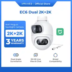 Imilab EC6 Dual 2K+2K WiFi -valvontakamera kahdella objektiivilla ulkokäyttöön CMSXJ68A - 13
