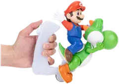 Mario Movie hahmo Mario Riding Feature Yoshi - 2