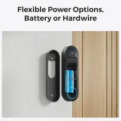 Reolink Video-ovikello (akku) Smart 2K Wi-Fi Musta - 3