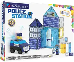 MAGNA-TILES® Poliisiasema magn. rak.sarja 35 osaa - 2