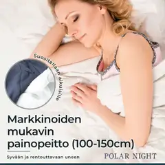 Polar Night lasten painopeitto 3 kg 100x150 cm - 6