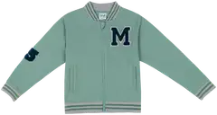 Ciraf lasten collegetakki runners 25pc260223 - 16-5808tcx iceberg green - 1