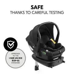 Hauck turvaistuin + telakka Drive N Care Set 40-87 cm musta - 19