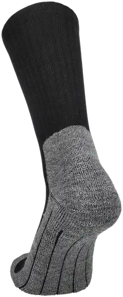 UphillSport miesten villapohjasukat 2-pack - MUSTA - 5