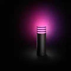 Philips Hue Lucca -pylväsvalaisin 8.1W 1000-20000K 1100LM anthracite - 2