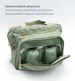 Lola&Lykke monikäyttöinen hoitolaukku - 8