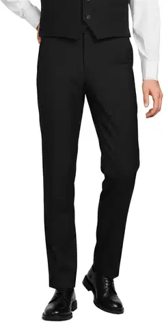 London Fog miesten puvunhousut 2020LF2 - Black - 1