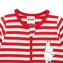 Muumi vauvojen pyjama Raidallinen 593899 - punainen - 2