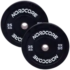 Nordcore levypainot Bumper (5-25kg), pari - 15 kg - 5