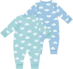 Ciraf vauvojen pyjama 250B252912 2-pack - blue cloud aop - 2
