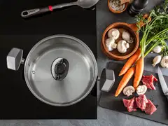 Tefal Emotion Plus pinnoittamaton teräksinen pastakattila 22 cm/6,4l + kansi E3286145 - 7