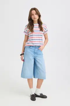 B.young naisten t paita Bysilany - WINDSURFER MULTI STRIPE - 3