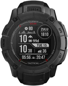 Garmin Instinct 2X Solar Tactical Edition musta GPS-älykello - 1