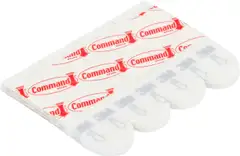 Command™-julistekiinnityspalat 17024-12-UKN, 12 kiinnityspalaa / pakkaus - 9