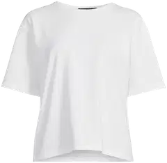 London Fog naisten t-paita premium 213L26N001 - white - 2